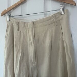 Mango (MNG) Cropped Wide Leg Pants – Size 10 (EUR 42)